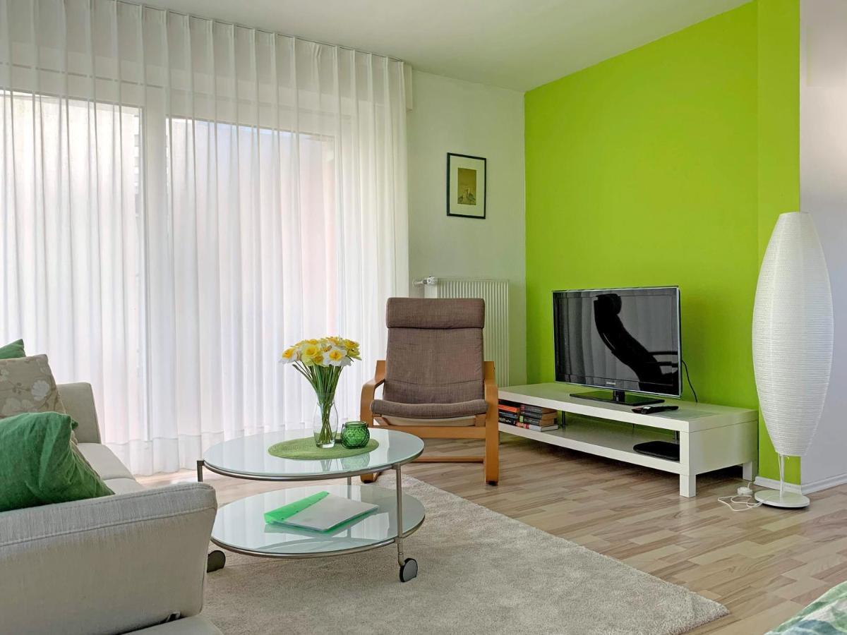 Ferienwohnung Zimmergruen Am Nordpark Mönchengladbach Exterior foto